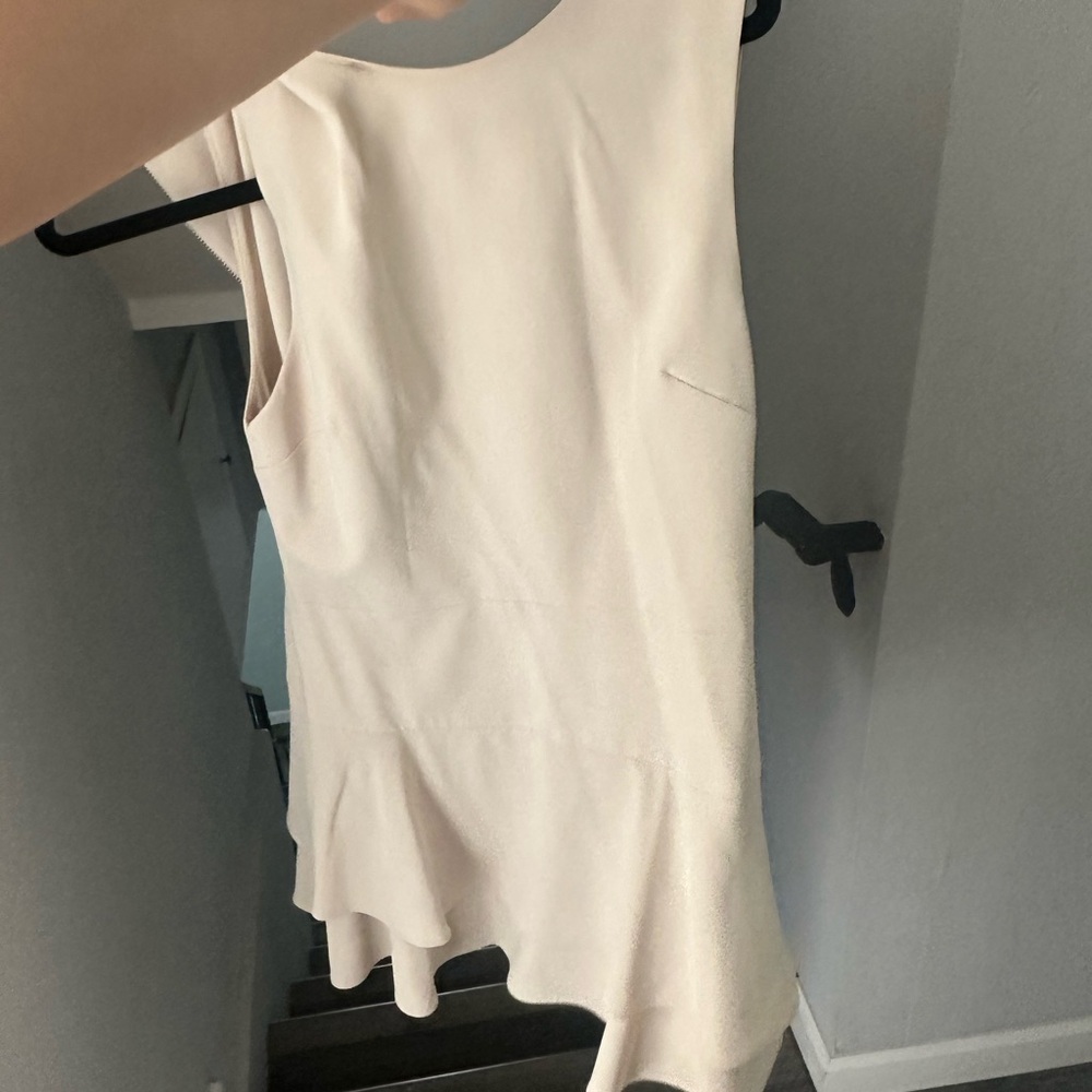 Alice & Olivia size 6 nude mini dress